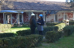 De acuerdo a la arquitecta Beatriz Valenzuela, encargada del proyecto, la casona está en una etapa de terminación. (Fuente: Alejandro Mejía)