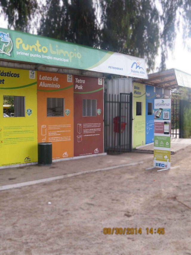 puntos verdes en la comuna de puente alto